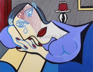Self Portrait-From Picasso & Roy Lichtenstein 22 - 김원희
