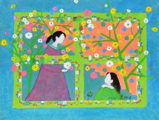 A happy day 25 (four-leaf clover)
