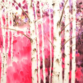 자작나무숲-백색의 영혼 NO 3