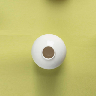 미니어처 컬러달항아리 소_백자/청자세트