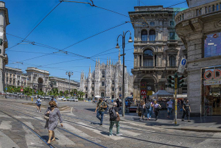 Milano piazza del Duomo(입체 렌티큘러)