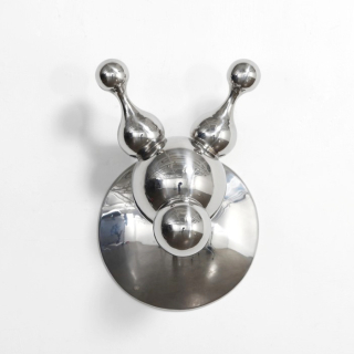 Bubble dog head(Mirror)