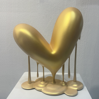 Sculpainting “LOVE”