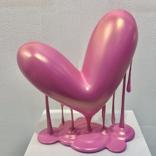 Sculpainting “LOVE”