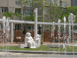 공공조형물(아파트 설치사례) 죽전(일신건영) 어릴적 추억