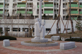 공공조형물(아파트 설치사례) 용인동백1차-어릴적 추억