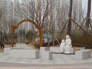 공공조형물(아파트 설치사례) 동백모아2차-휴식