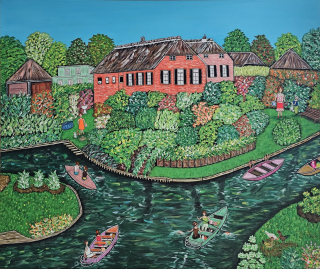 A day of canal.big garden3