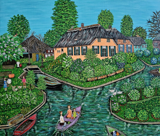 A day of canal.orange house 5