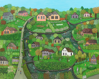 Canal village