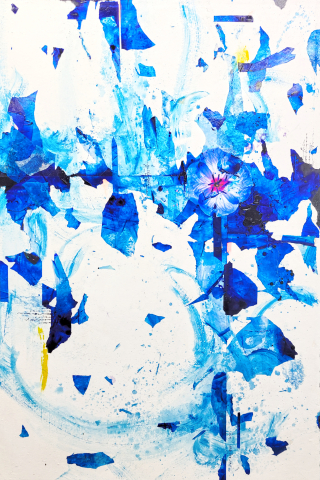 Chaos in blue