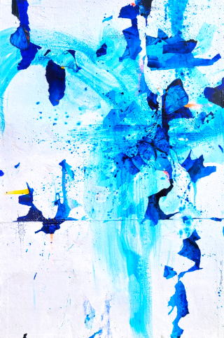Chaos in blue