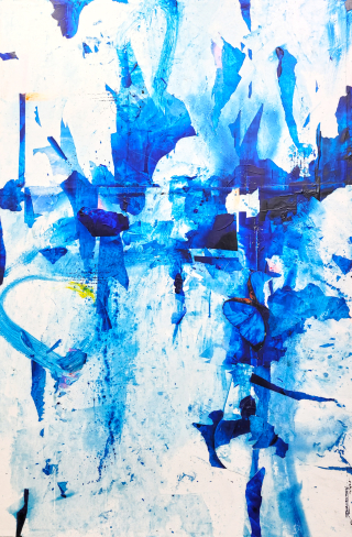 Chaos in blue