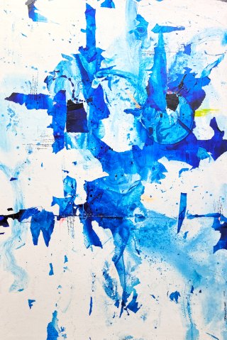 Chaos in blue