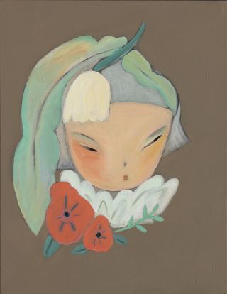 얼굴꽃1