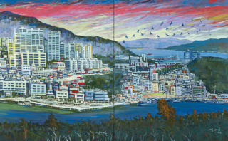 여수(100호 10점연작) 중