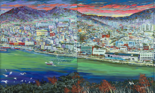 여수(100호 10점연작) 중