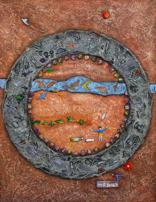 황토밭 어린시절 추억 - 문홍규