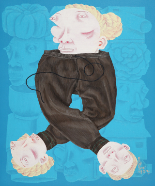 검정 고무줄에는