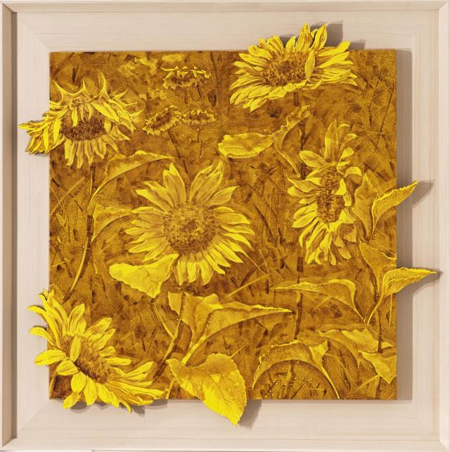 Sun flower-Space