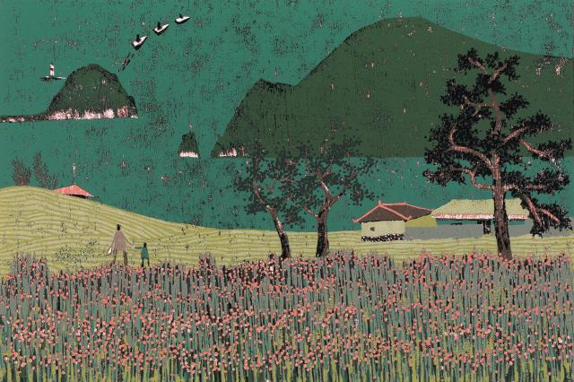Peaceful village160