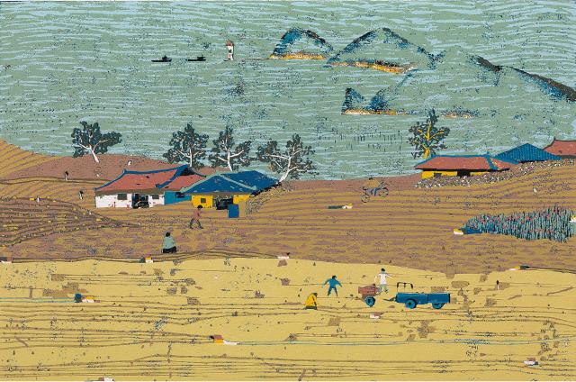 Peaceful village160