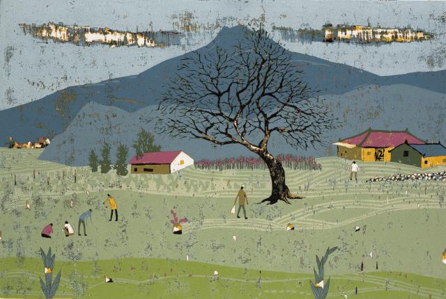 Peaceful village160