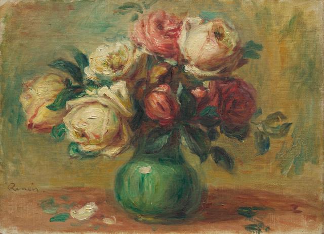 Roses in a Vase