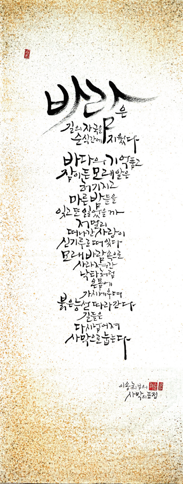 김선희-[사막의 표정]