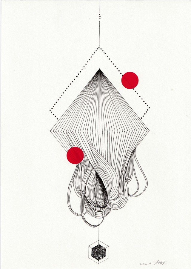 Red territory Drawing5