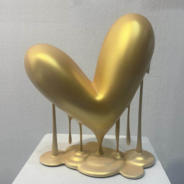 Sculpainting “LOVE”