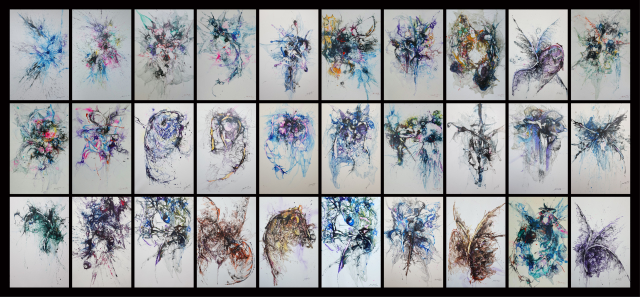 Chaos(70x100cm 24ea)