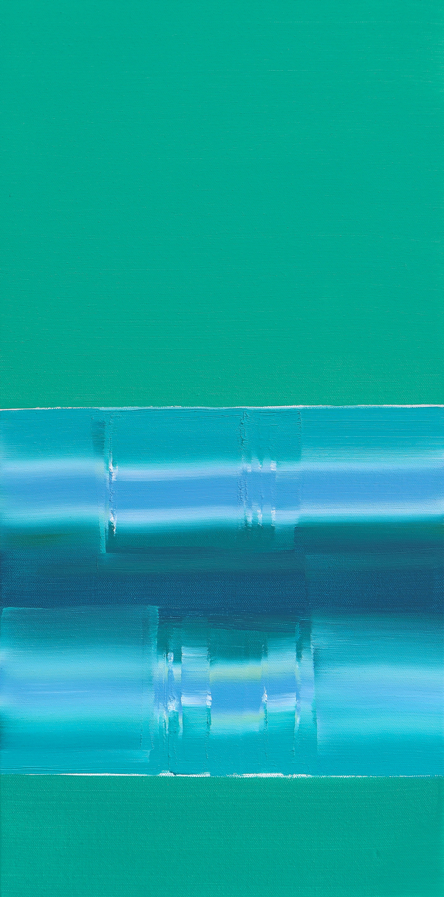 White noise(Nocturne for Vivid Green)