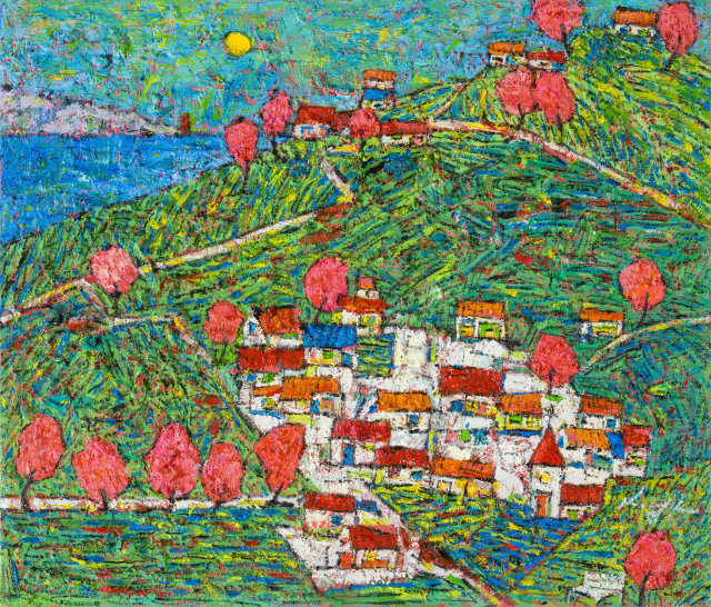 배룡나무가 있는 마을