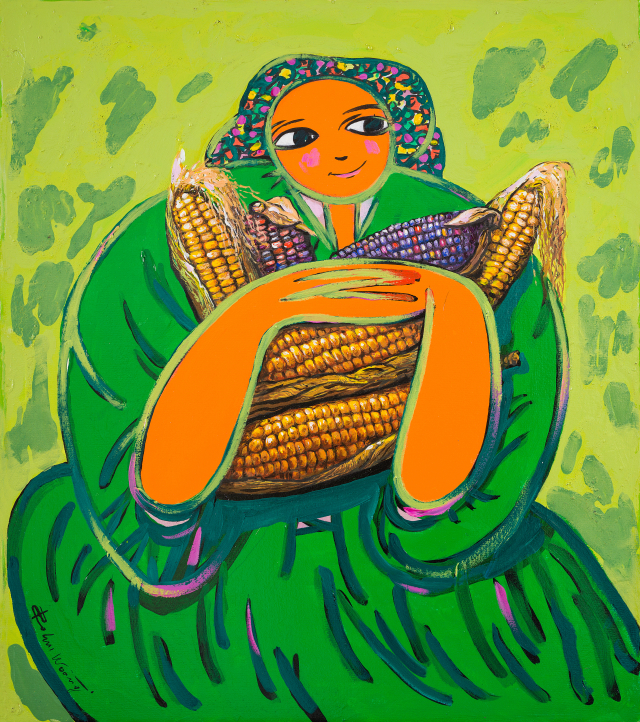 옥수수 여인
